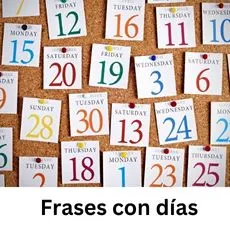 Frases con días